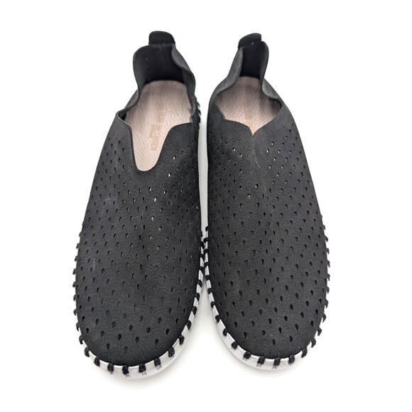 Ilse Jacobsen Hornbæk Tulip Platform Slip-On Shoes Women's Black Size US8.5 EU39 - Picture 9 of 12